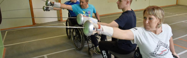 Паралимпийцы-фехтовальщики, успеха на чемпионате Европы!