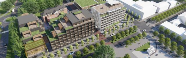 Застройщик планирует жилой квартал и спа-отель в центре Пярну