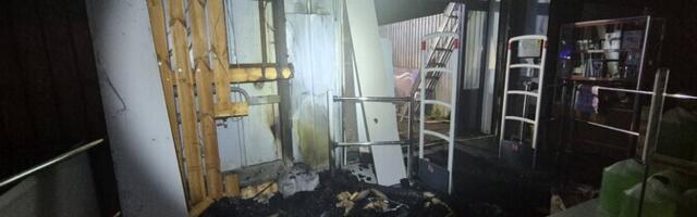 В Пыхья-Таллинне горел магазин Realiseerimiskeskus