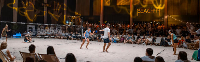 Под Таллинном открылся крытый манеж для пляжного волейбола и тенниса