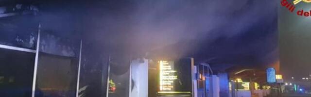 В крупнейшем аэропорту Сицилии вспыхнул пожар. До среды отменены все рейсы