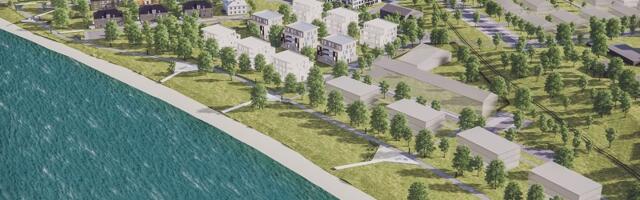 В западной части Коплиских линий появятся набережная и новый жилой район