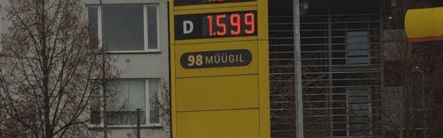 ФОТО | Влияние войны на Ближнем Востоке добралось и до эстонских заправок: топливо дорожает