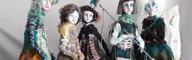 Оставаться детьми: в Кохтла-Ярве открылась выставка известного мастера-кукольника