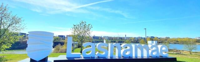 Бегом фотографироваться! В Ласнамяэ появилась новая фотозона