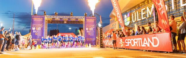 Ночной забег: каждый обогнавший директора ТЦ Ülemiste принесет 5 евро на подготовку олимпийцев