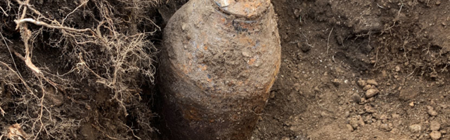 ВИДЕО: Смотрите, как в  Нарва-Йыэсуу уничтожили 250-килограммовую авиабомбу времен Второй мировой