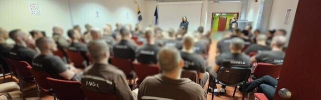 В Таллиннской тюрьме состоялся спецпоказ художественного фильма "Mo Papa" для заключенных