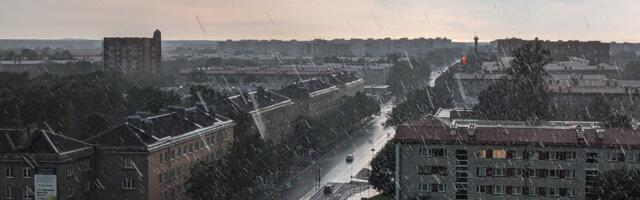Сегодня по всей Эстонии объявлено грозовое предупреждение первого уровня