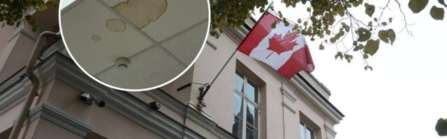 Сосед сверху заливает рабочие помещения канадского посольства в Эстонии — уничтожены как документы, так и мебель