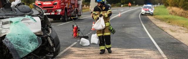 На дорогах по всей Эстонии обозначат самые опасные для движения участки