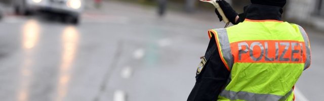 Близ Берлина пьяный эстонский водитель без прав съехал в кювет. В машине нашли объявленного в розыск поляка