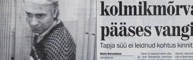 Тройной убийца из Силламяэ останется в тюрьме. Окружной суд отменил решение уездного по его досрочному освобождению