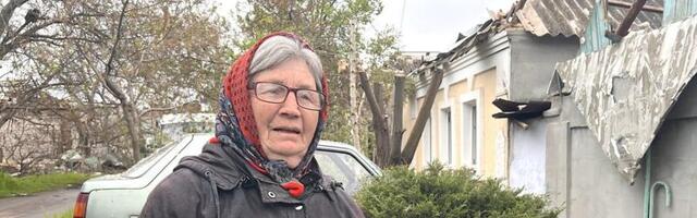 ФОТО И ВИДЕО | Пострадавшие от ракетного удара николаевцы — жителям Эстонии: чтобы на вашей земле не было такой страшной войны