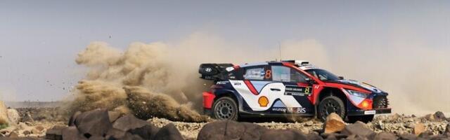 Ралли Саудовской Аравии: Тянак после семи спецучастков шел на четвертой позиции