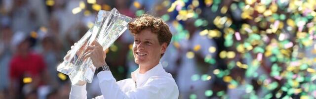 Победителями теннисного турнира в Индиан-Уэллсе стали Янник Синнер и Арина Соболенко