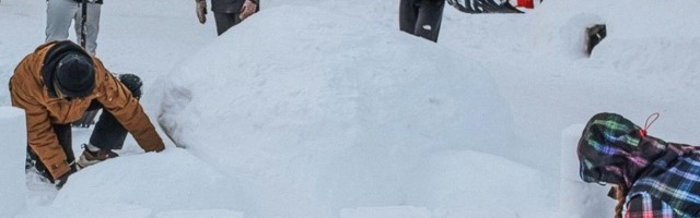 8 снежных городков в Таллинне: световые инсталляции, ледяные скульптуры и уютные дворики