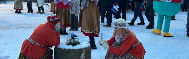 ФОТО И ВИДЕО | „Ощутить чувство единства“: в Нарве встретили 108-ю годовщину Эстонской Республики