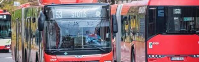 Общественный транспорт Вильнюса для украинцев будет бесплатным только с «картой украинца»