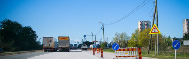 На развязке Вяо в Таллинне до конца года будет изменено движение