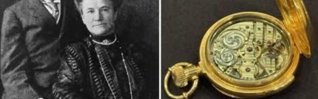 Золотые часы с «Титаника» проданы за $2,3 млн. История любви