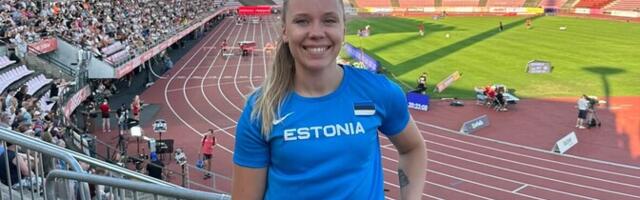 Анн Марий Кивикас повторила рекорд Эстонии в беге на 100 метров