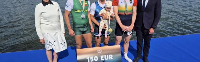 Эстонские спортсмены завоевали медали на международной регате в Литве