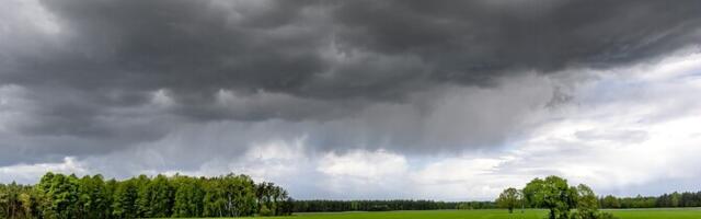 В субботу местами кратковременные дожди с грозой и градом, +20..+25