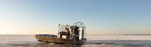 Полиция пока не рекомендует выходить на лед Пярнуского залива