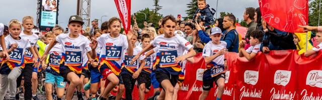 ФОТО | Рекордное количество детей приняло участие в детском забеге IRONKIDS
