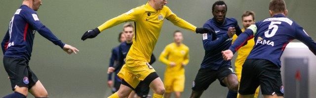 Зимний турнир: “Нарва Транс” обыграл “Курессааре”