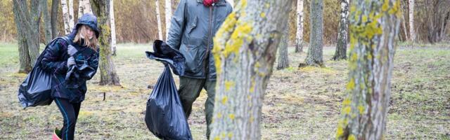Сегодня проходит Всемирный день чистоты – тысячи людей участвуют в уборках по всей Эстонии