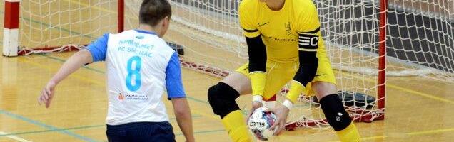 Футзал. Встреча между «Феникс» (Йыхви) и «НПМ Силмет» (Силламяэ). 5.11.2022