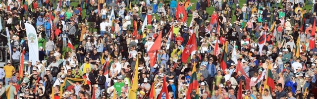 В Вильнюсе прошли массовые протесты против легализации однополых союзов