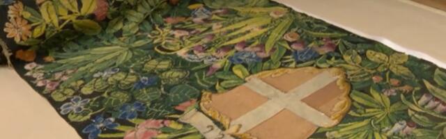 В Городском музее развернули редкие гобелены возрастом 500 лет