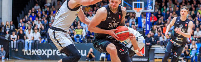 В финале Эстоно-латвийской баскетбольной лиги "Тартуский университет" дома проиграл "Валмиере"
