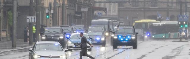 Возможный дрон у аэропорта, хлопок на улице Рауа и макет ракеты в чемодане: во время саммита полиция работала в усиленном режиме