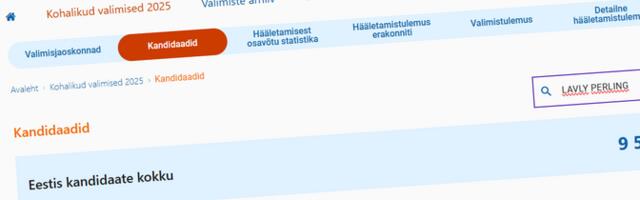 Избирательные списки "Правых" в Таллинне пропали из инфосистемы выборов из-за технического сбоя