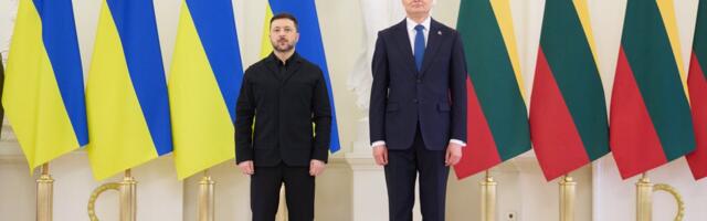 Зеленский прибыл в Литву для участия в мероприятиях к годовщине Январского восстания