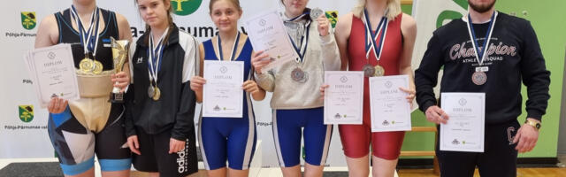 Юные спортсмены школы «Энергия» принесли Нарве победы в дзюдо, сумо и плавании