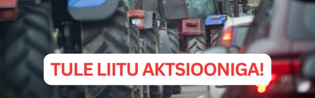 Сегодня эстонские фермеры проведут крупнейшую акцию за последние годы: на дороги Эстонии съедутся более 400 тракторов