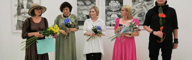 Нельзя пропустить: в Нарве открылась выставка художниц Ольги Тюриной и Жанны Голубцовой