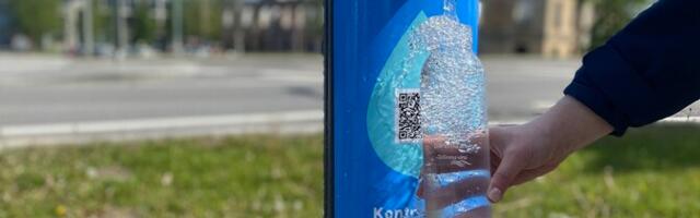 В Таллинне установили дополнительные краны с бесплатной питьевой водой