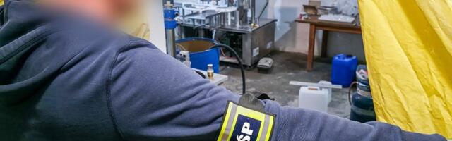 ФОТО | В Польше накрыли подпольное производство фальшивых лекарств. Стоимость изъятого оценивается в 4,7 млн евро