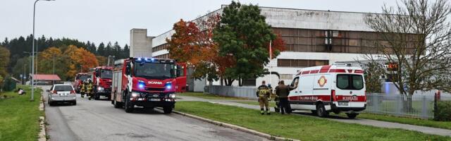 ФОТО | Под Таллинном вспыхнул пожар в производственном здании