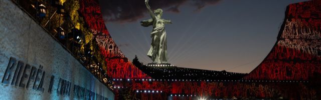 В России прошел грандиозный Концерт Победы на Мамаевом кургане (фото + видео)