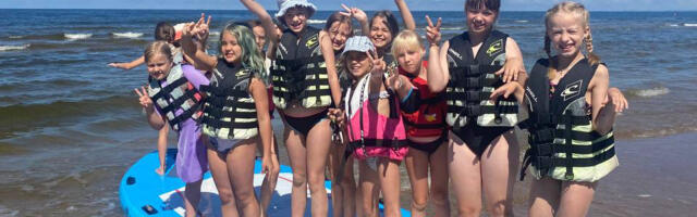 Молодёжный морской лагерь SURF & FUN в Нарва-Йыэсуу ждёт ваших детей!