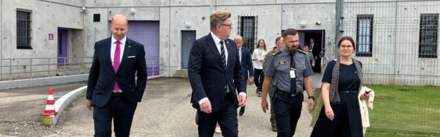 Министр юстиции Швеции осмотрел Тартускую тюрьму