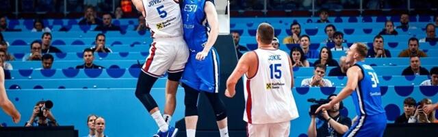 Эстония разгромно проиграла Сербии в стартовом матче Евробаскета-2025