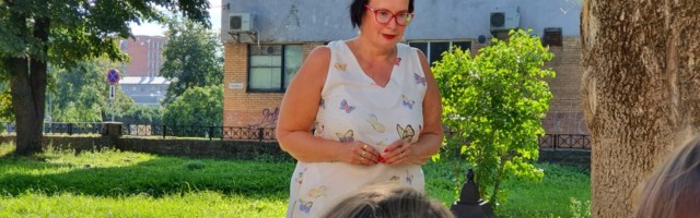 «С коррупцией у нас все хорошо»: Катри Райк прочла лекцию молодым нарвитянам  +ВИДЕО